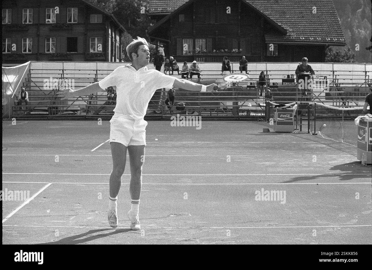 Photo De Tennis Signée Roscoe Tanner - Autographe Authentique, Certificat UACC RD