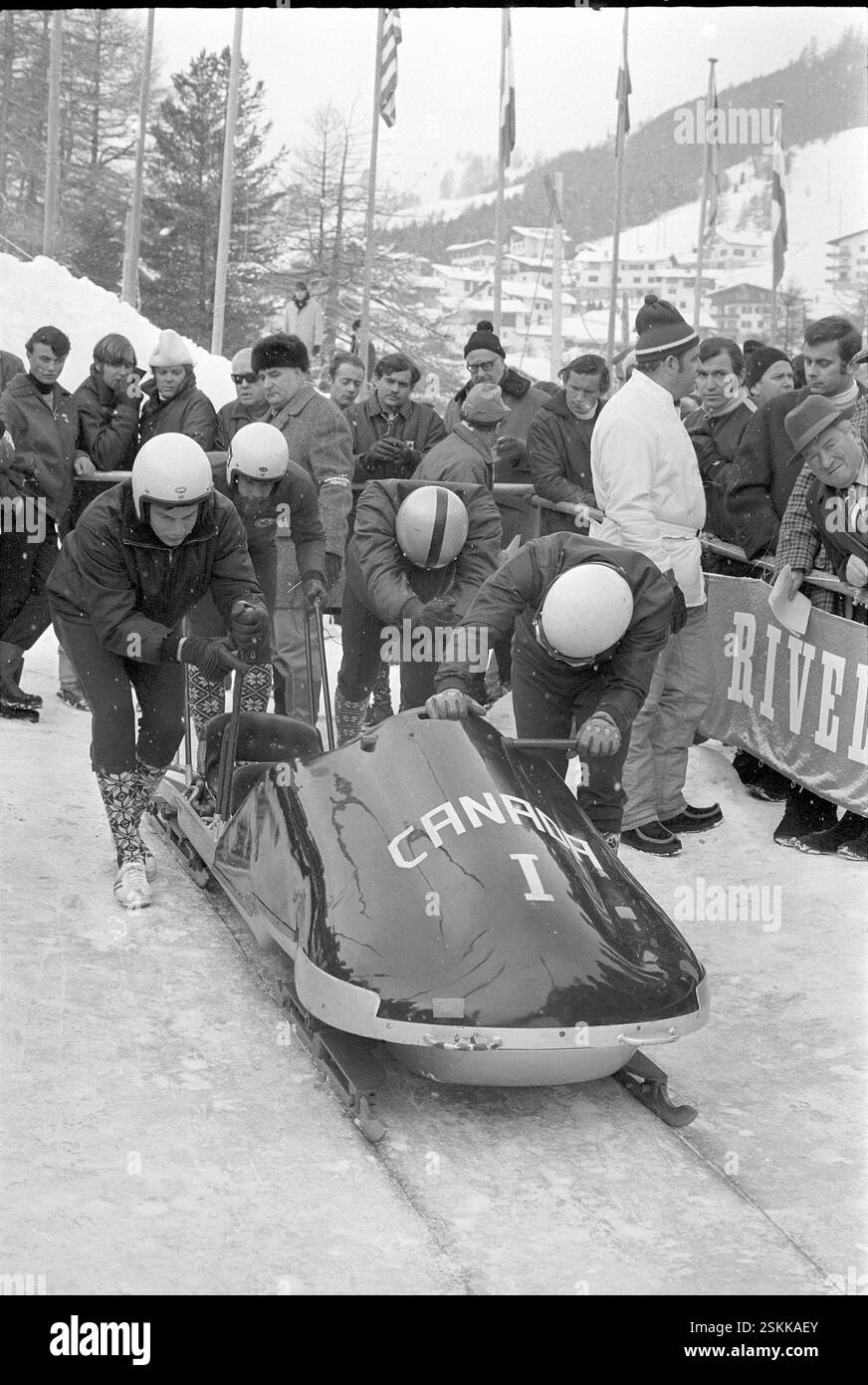 Bob-Weltmeisterschaft in St. Moritz, 1970: Kanada 1#World Bob Racing ...