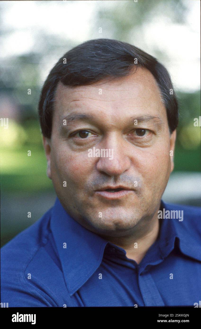 --- Erich von Däniken 1981#Erich von Däniken 1981- RDB BY DUKAS Stock Photo