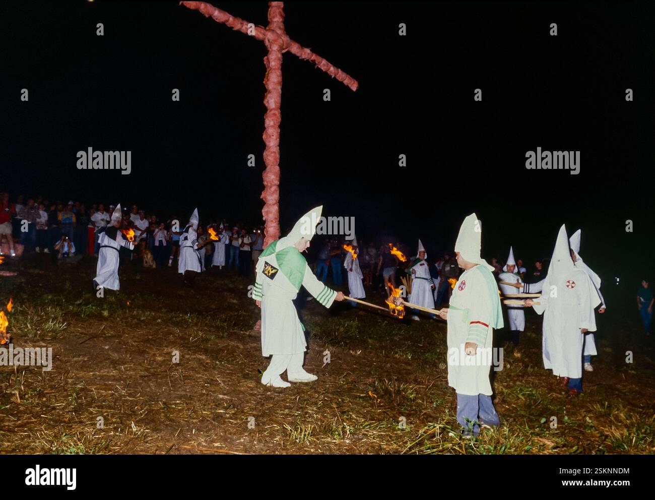 Klan Night Riders Uniontown, Pennsylvania, USA, Crowd People, American Family, Meeting ...
