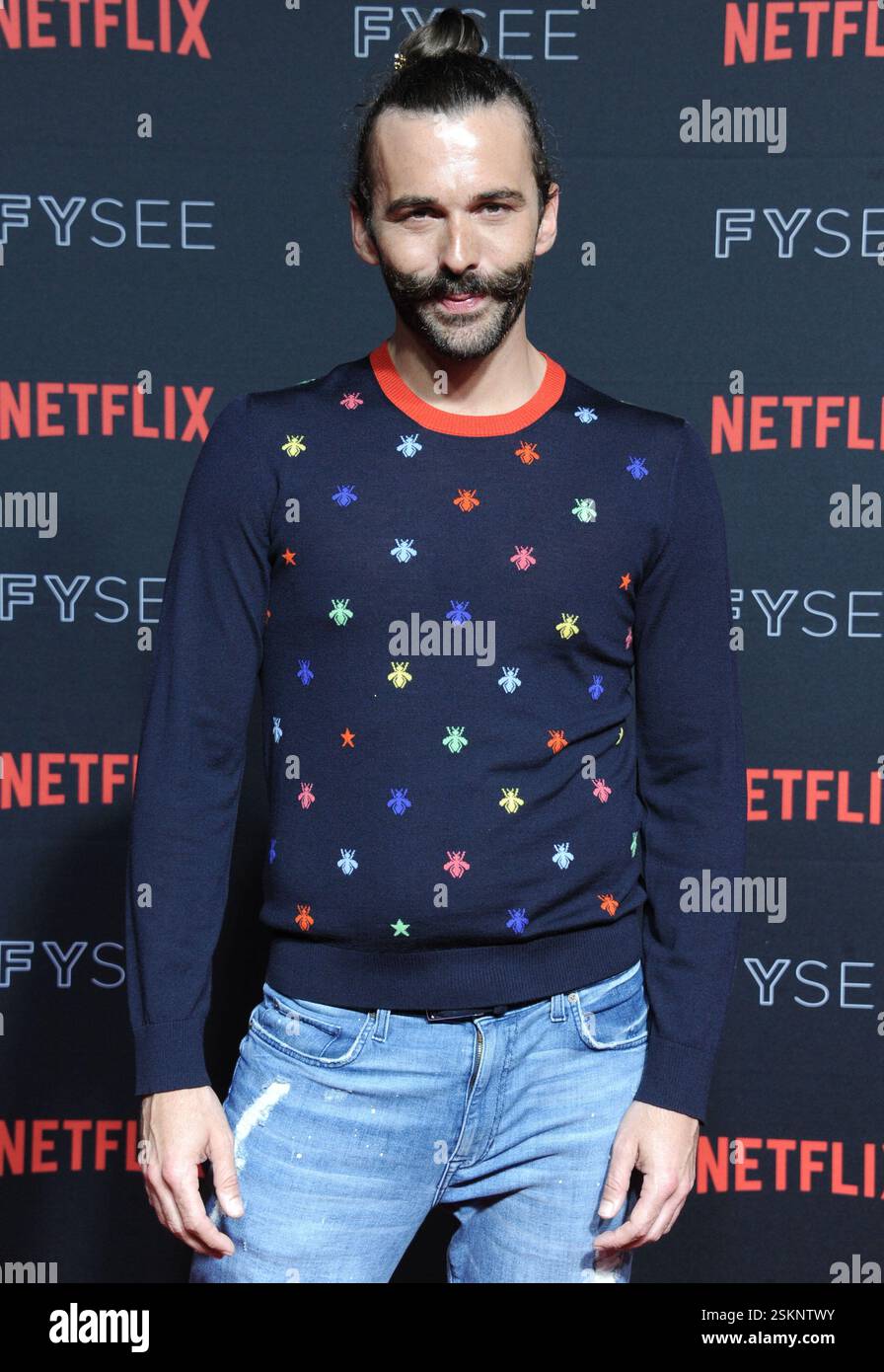 Jonthan Van Ness arriving at the NETFLIXFYSEE event for 'Queer Eye' at ...