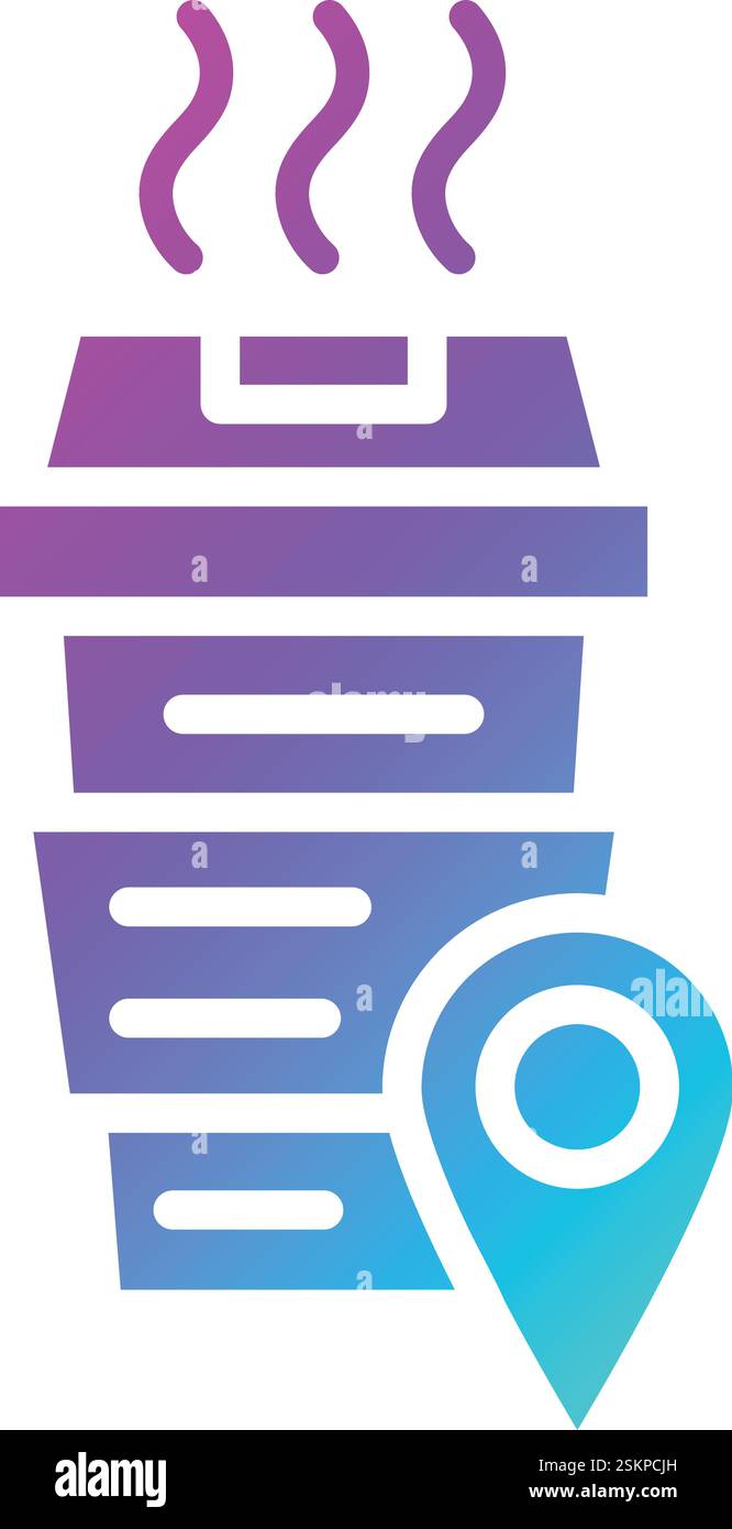 Location Vector Icon Design Illustration Stock Vector