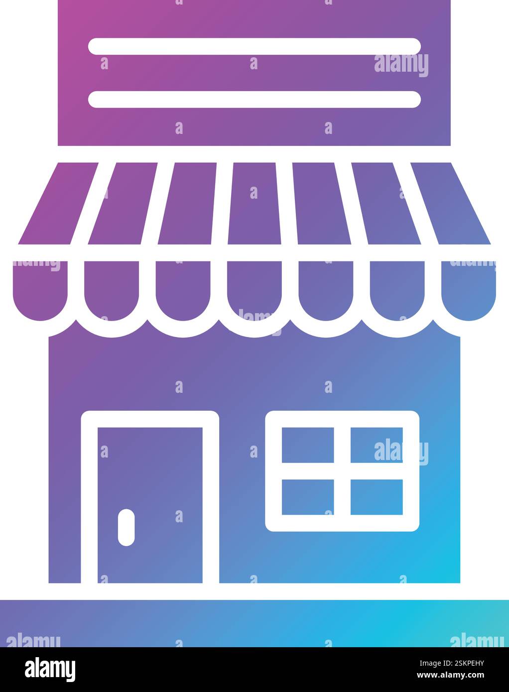 Cafe Vector Icon Design Illustration Stock Vector