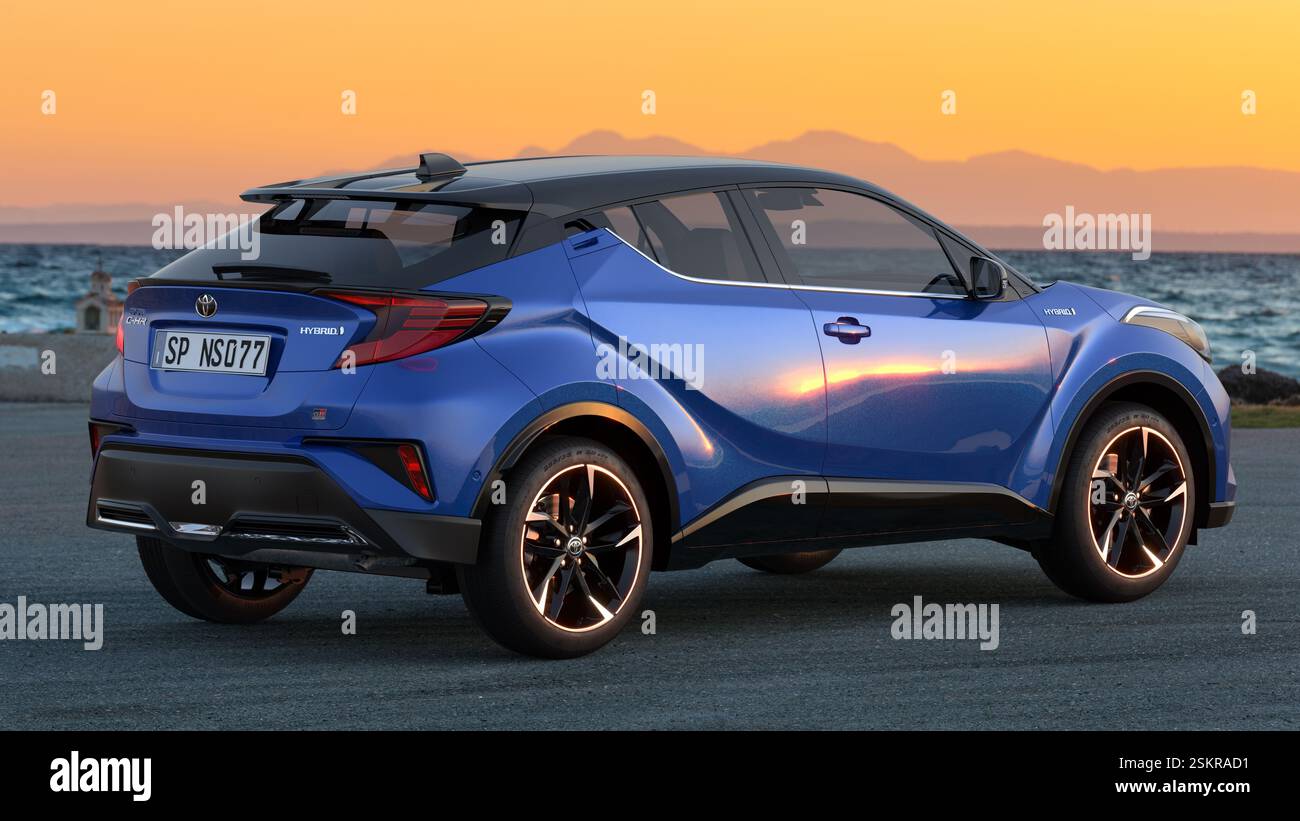 Toyota chr hybrid hi-res stock photography and images - Alamy
