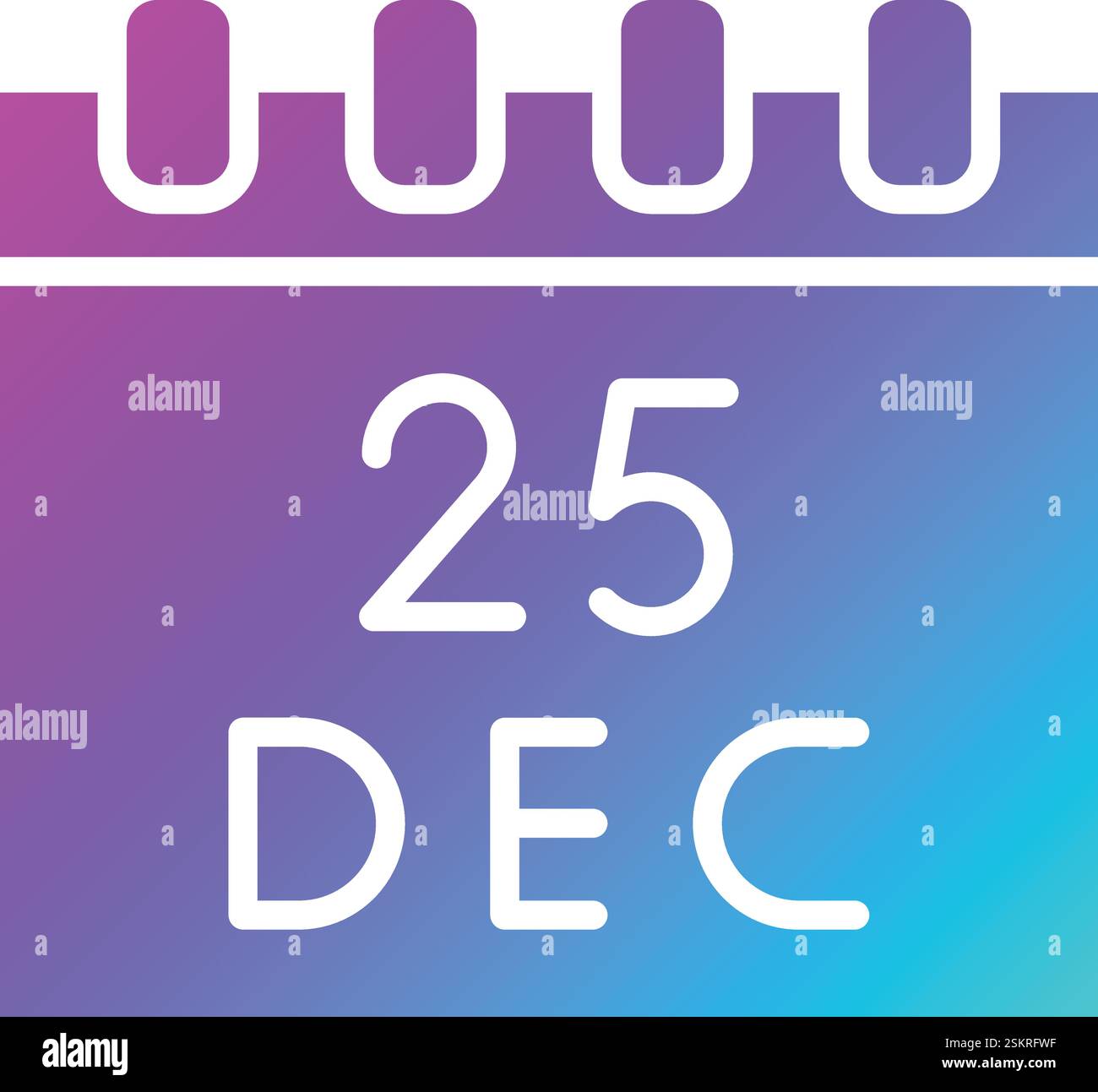 Calendar Vector Icon Design Illustration Stock Vector