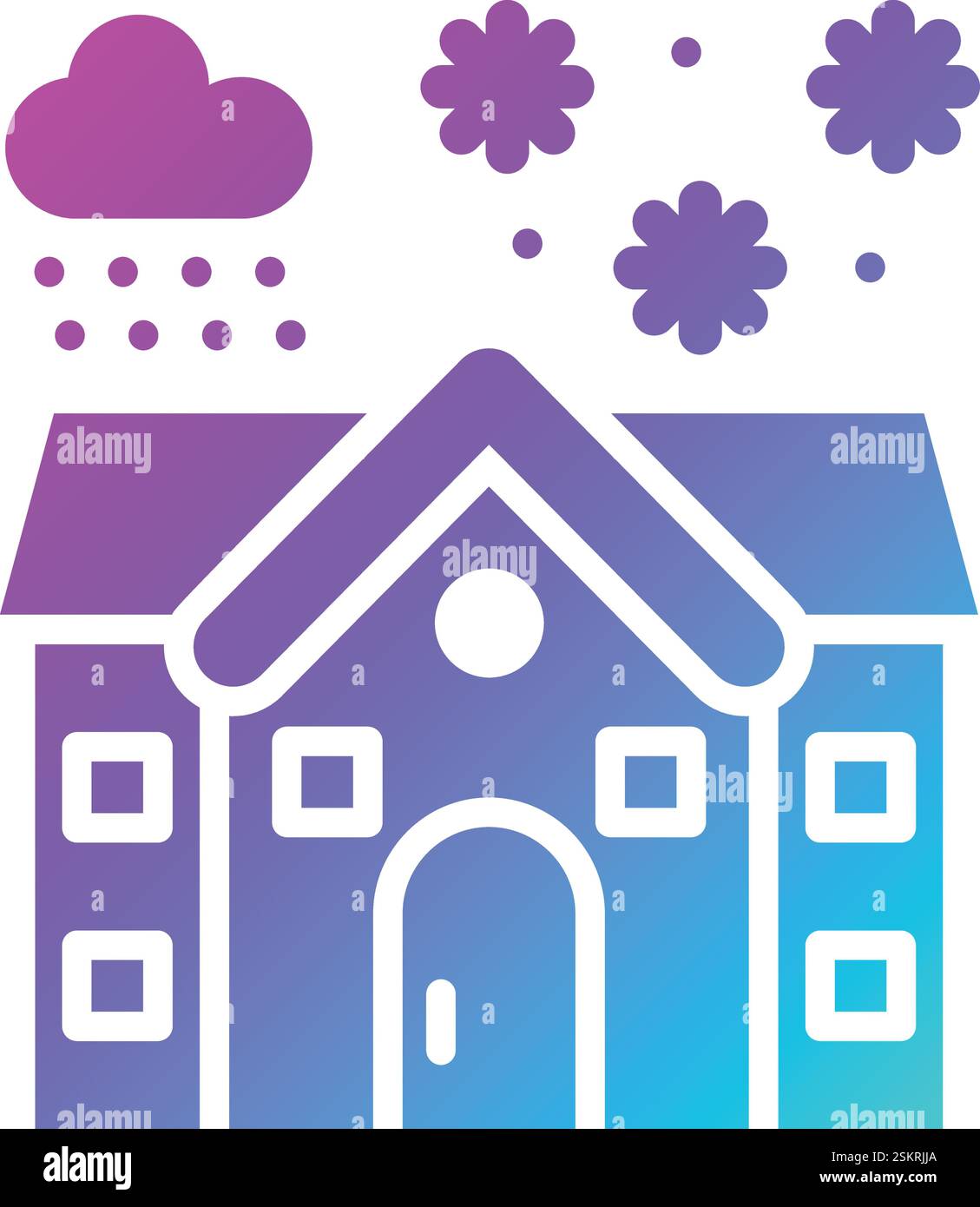 House Vector Icon Design Illustration Stock Vector