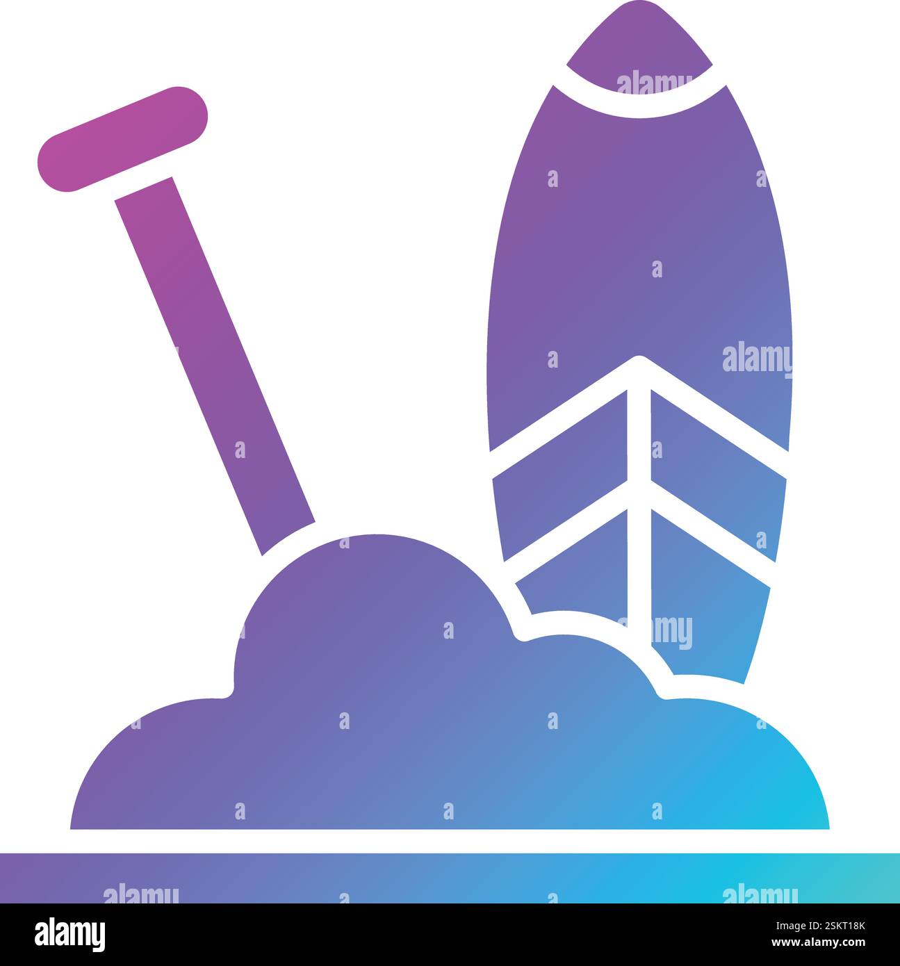 Sup Vector Icon Design Illustration Stock Vector