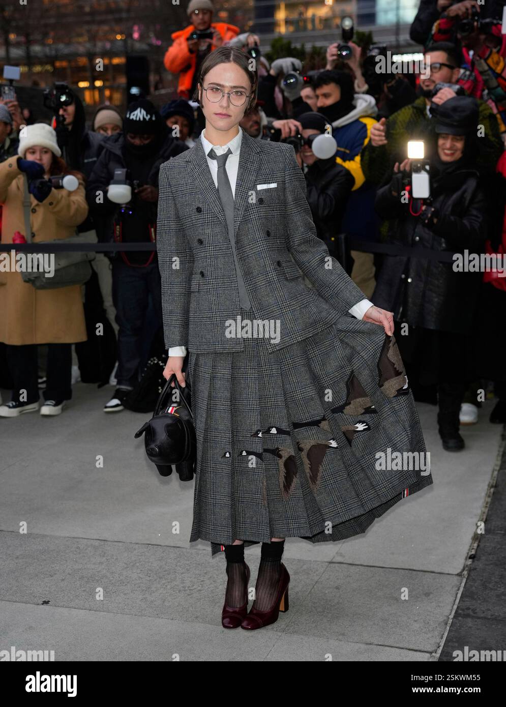 Photo by XNY/STAR MAX/IPx 2025 2/11/25 Ella Emhoff arrives at the Thom