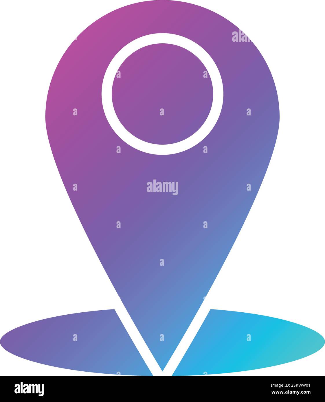 Pin Vector Icon Design Illustration Stock Vector Image & Art - Alamy