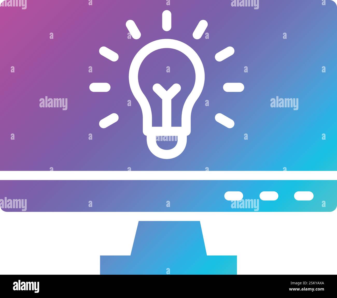 Idea Vector Icon Design Illustration Stock Vector Image & Art - Alamy