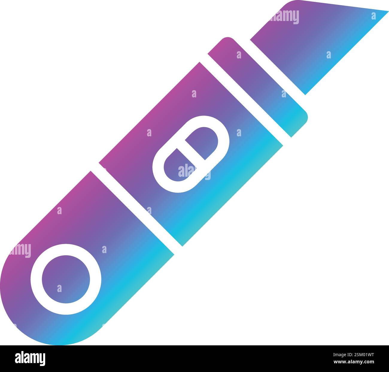 Cutter Vector Icon Design Illustration Stock Vector