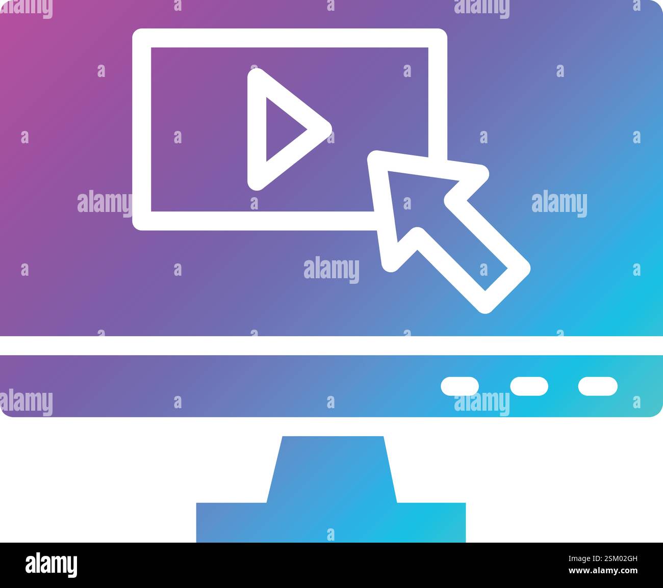 Clickstream Vector Icon Design Illustration Stock Vector