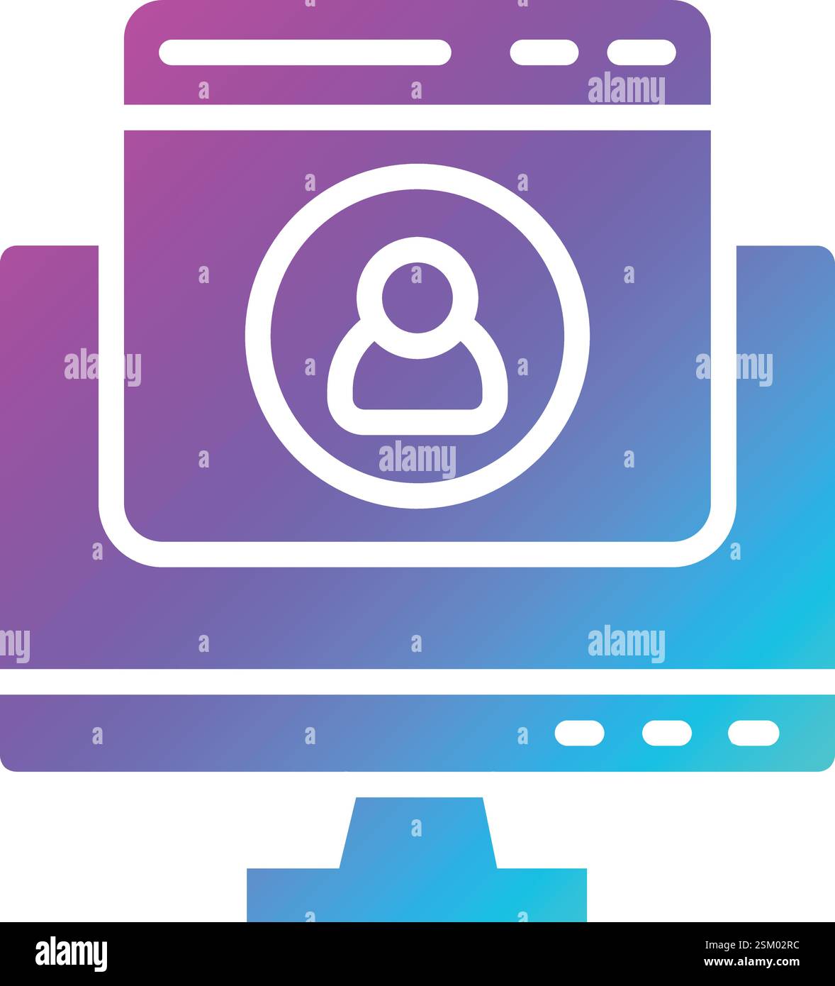 User Vector Icon Design Illustration Stock Vector
