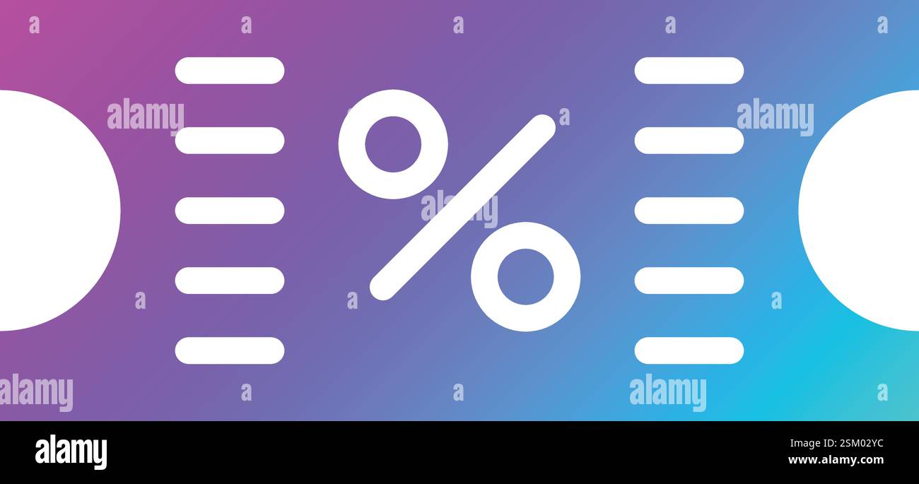 Coupon Vector Icon Design Illustration Stock Vector