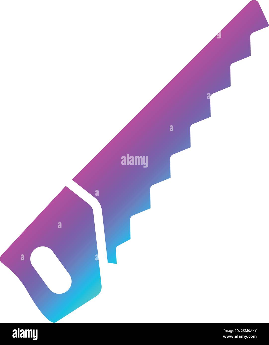 Saw Vector Icon Design Illustration Stock Vector Image & Art - Alamy