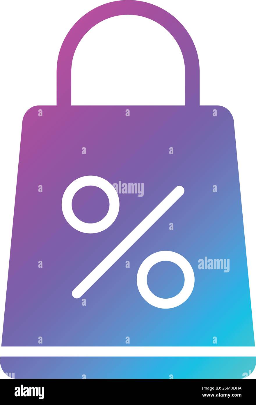 Shopping Bags Vector Icon Design Illustration Stock Vector
