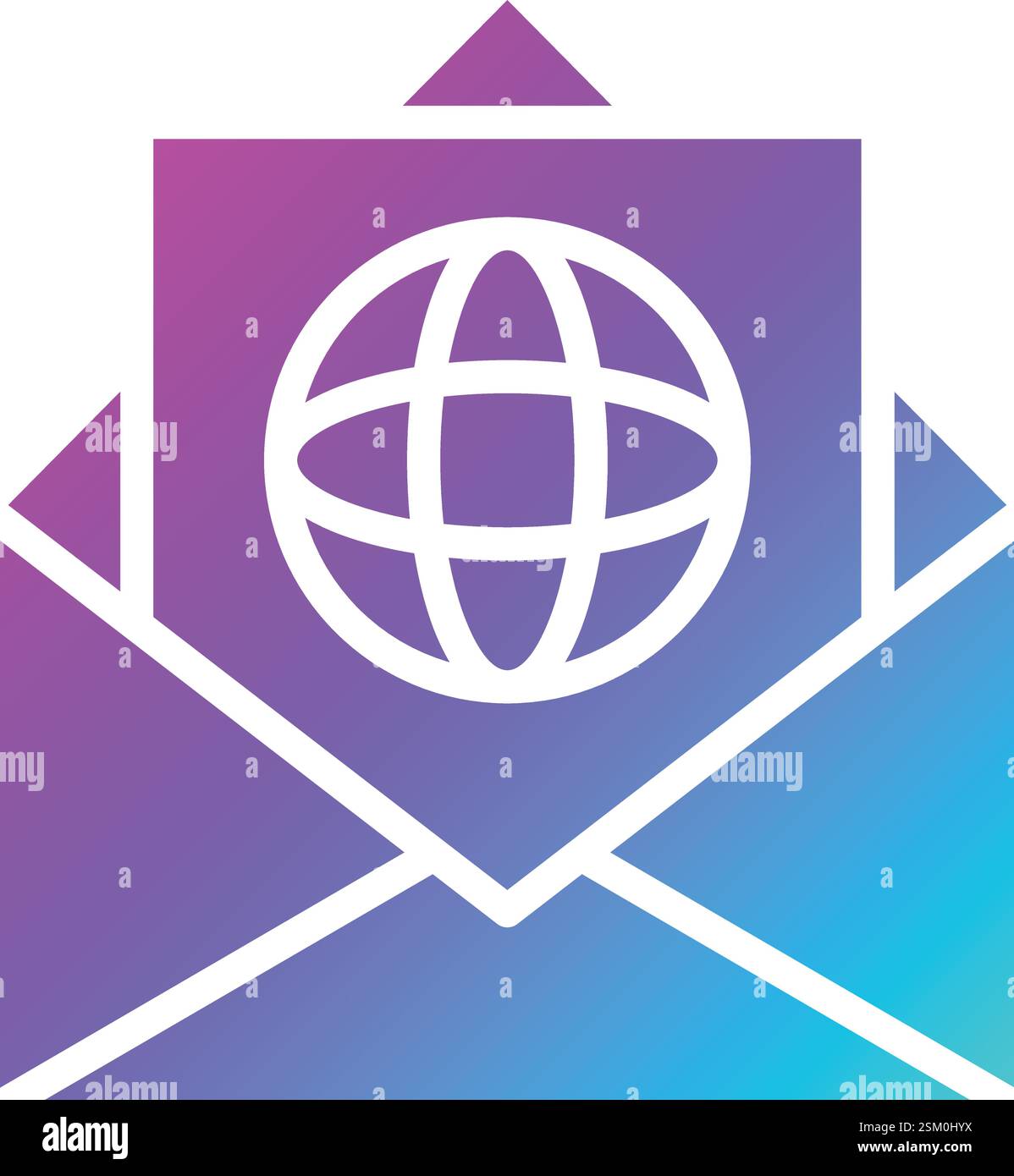 Global Communication Vector Icon Design Illustration Stock Vector
