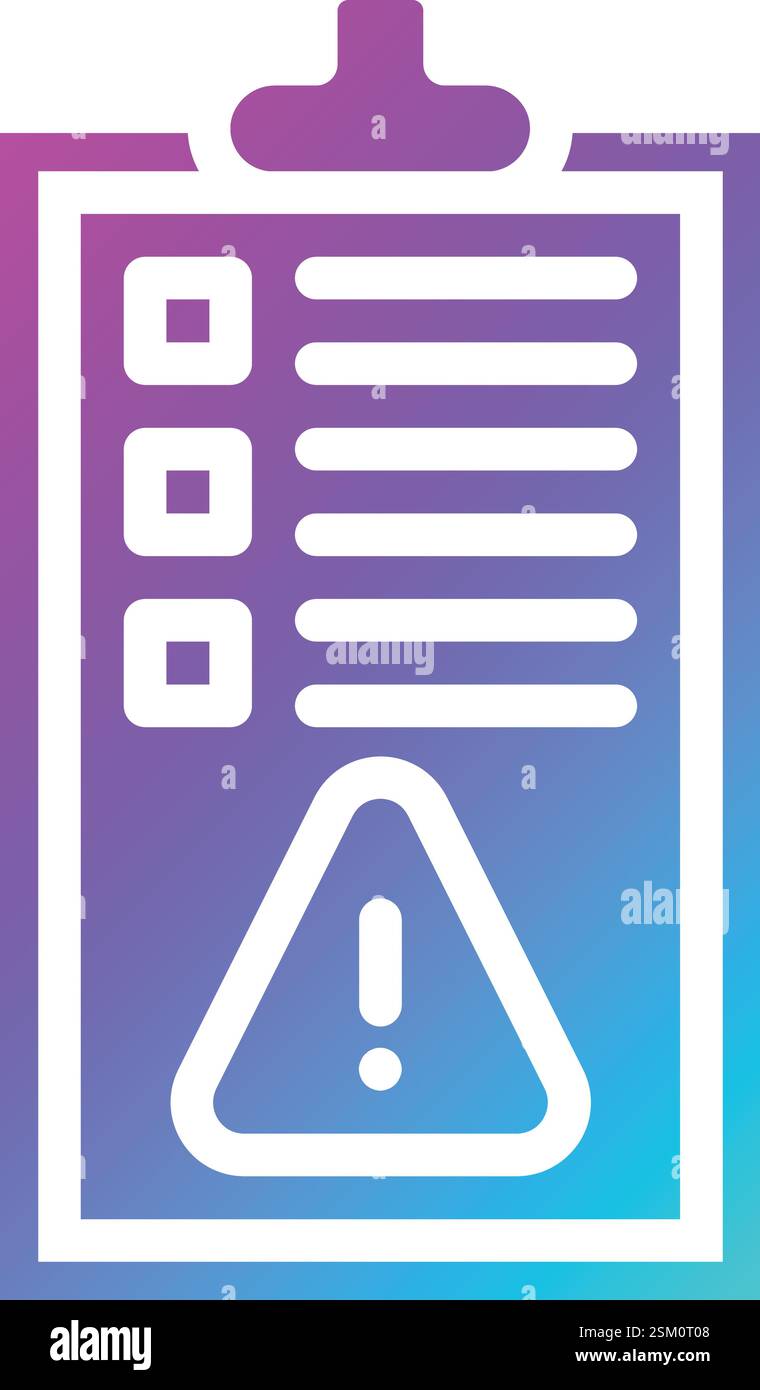 Rules Alert Vector Icon Design Illustration Stock Vector Image & Art ...
