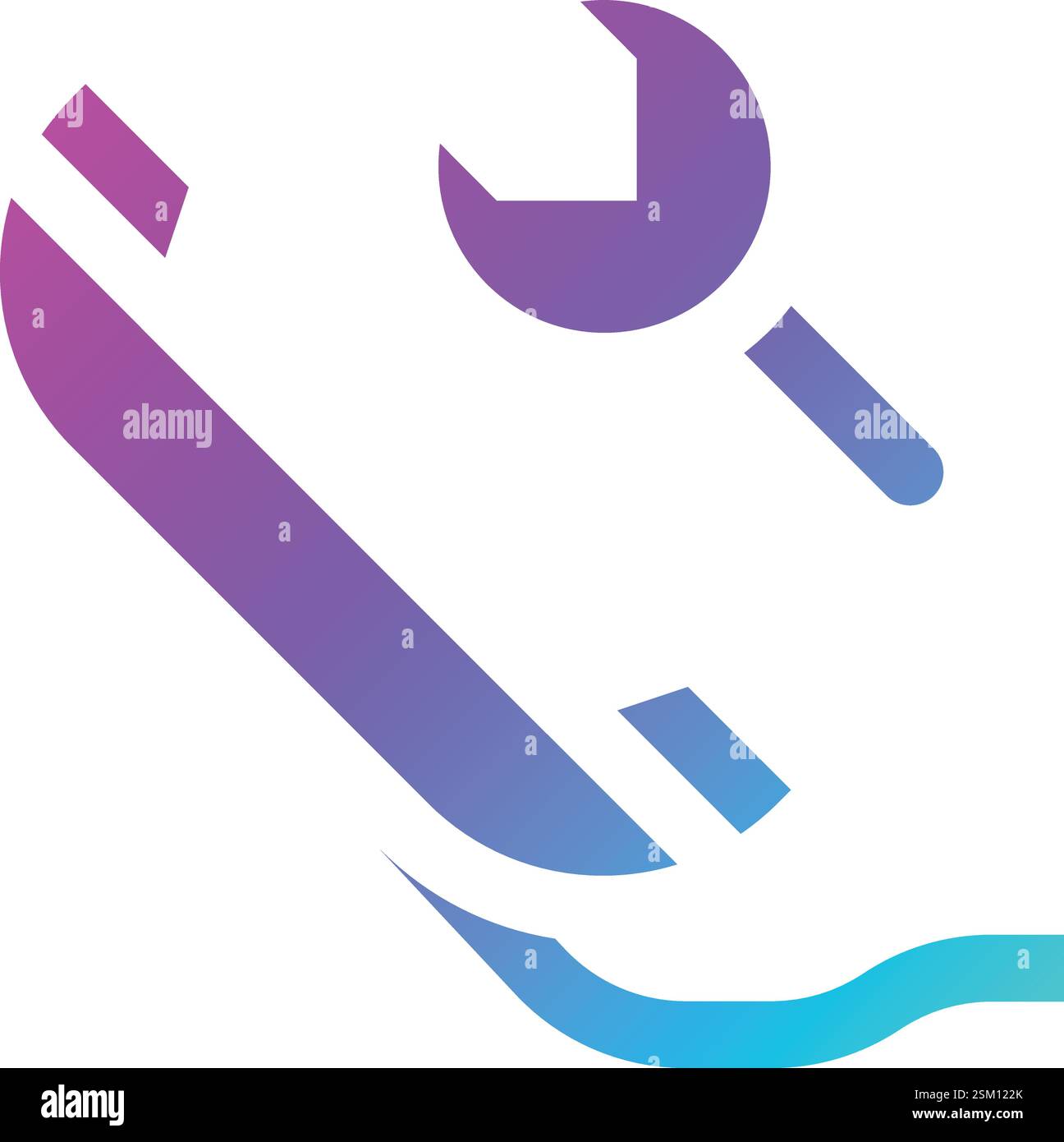Maintenance Cal Vector Icon Design Illustration Stock Vector
