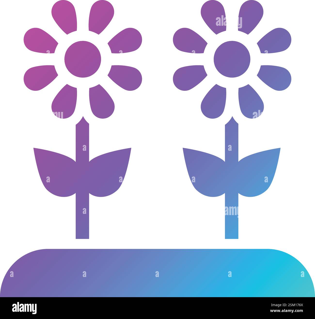 Rose Vector Icon Design Illustration Stock Vector
