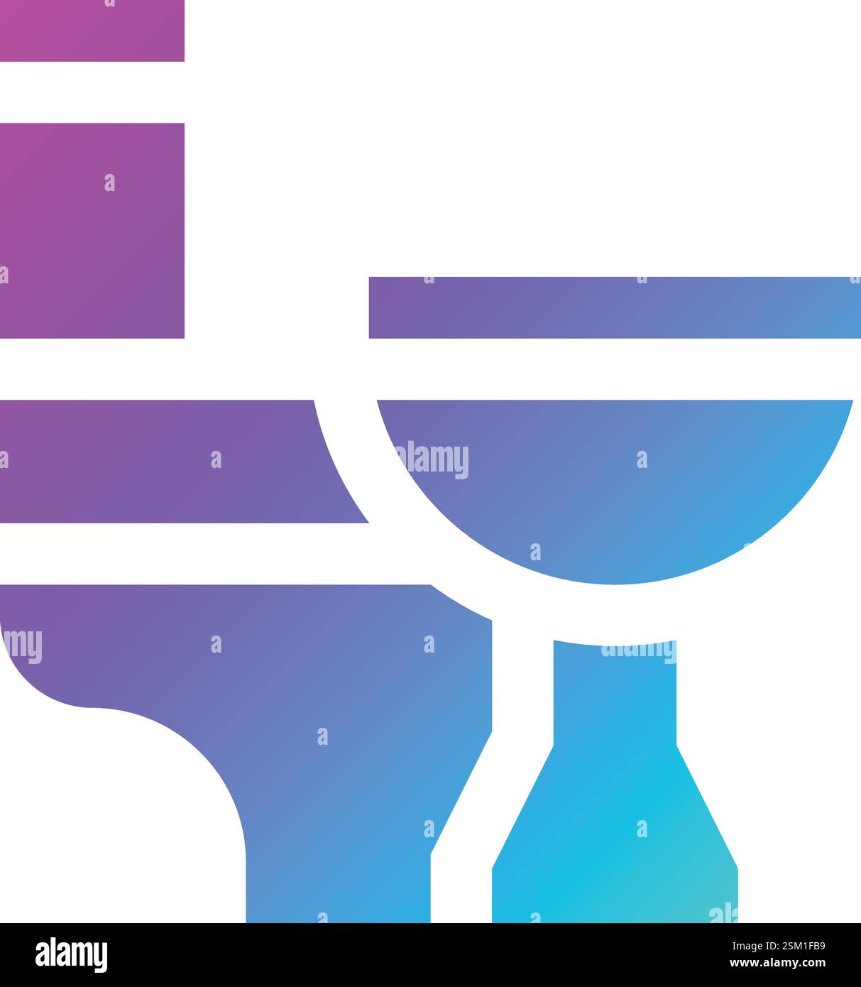 Modern toilet icon outline Stock Vector Images - Alamy
