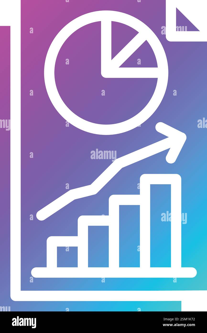 Finance Chart Vector Icon Design Illustration Stock Vector Image & Art ...