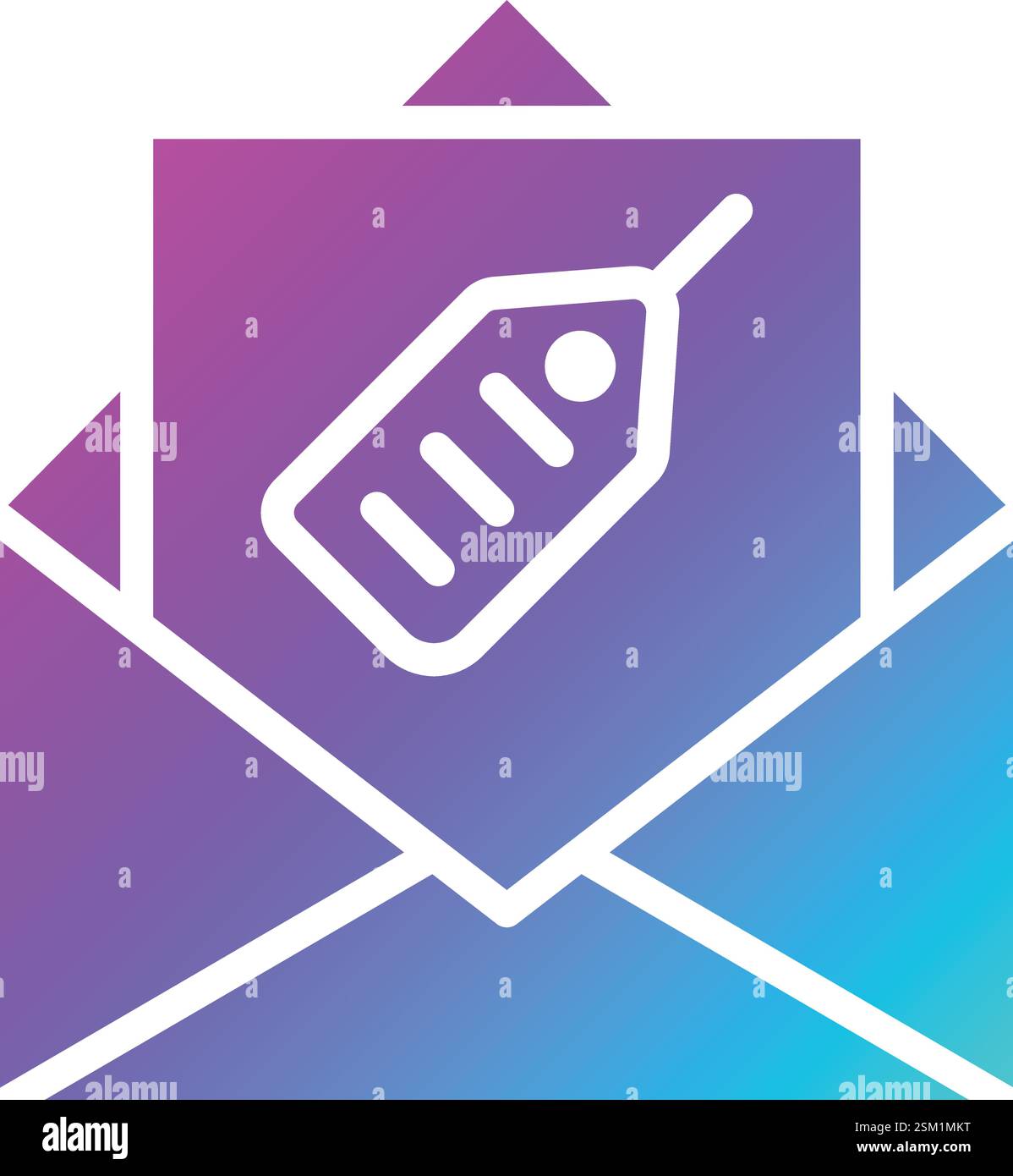 Tagged Vector Icon Design Illustration Stock Vector