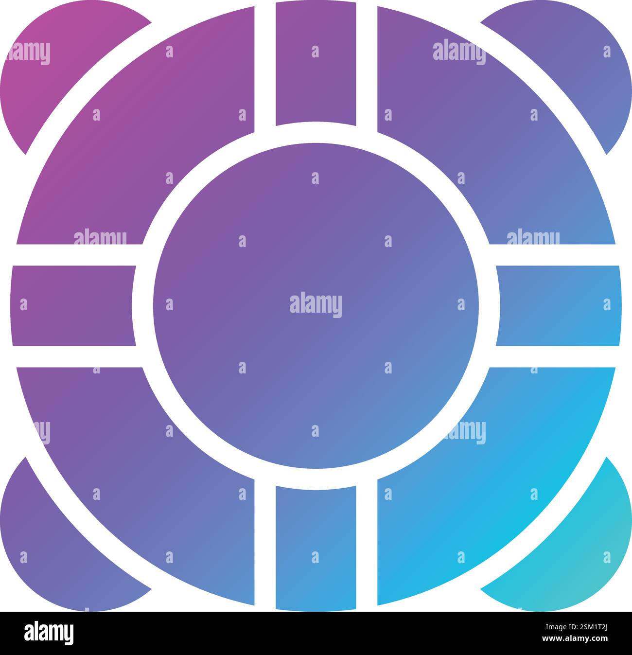Lifebuoy Vector Icon Design Illustration Stock Vector