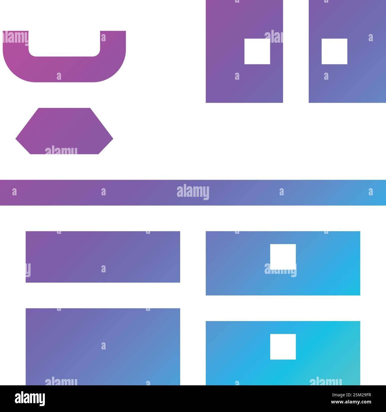 Kitchen Vector Icon Design Illustration Stock Vector