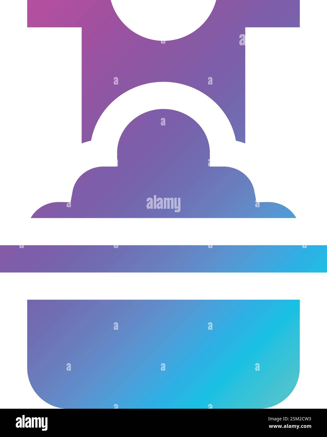 Washing clothes Vector Icon Design Illustration Stock Vector