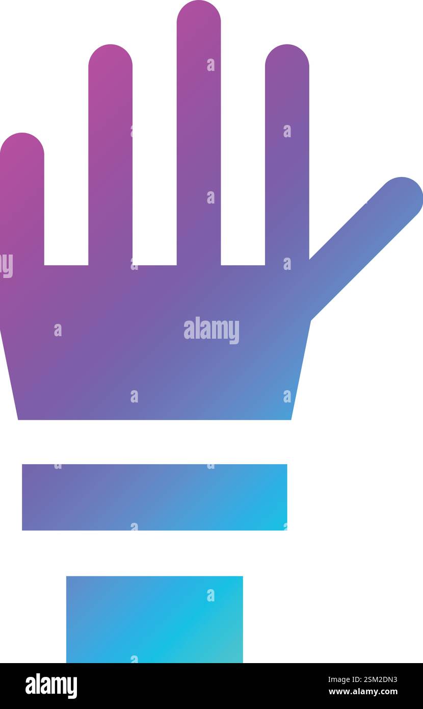 Hand Vector Icon Design Illustration Stock Vector Image & Art - Alamy