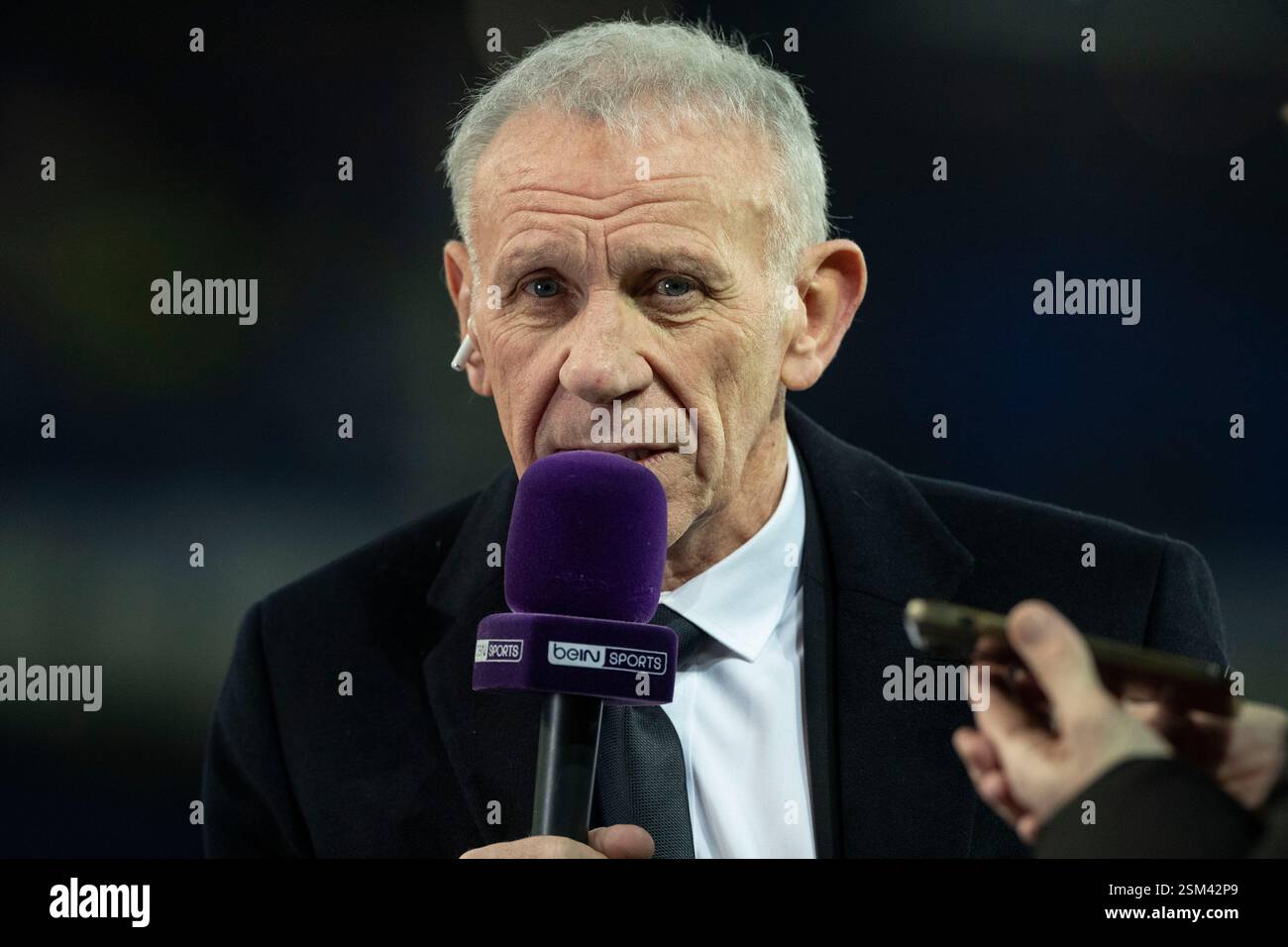 Peter Reid during the Premier League match between Everton and