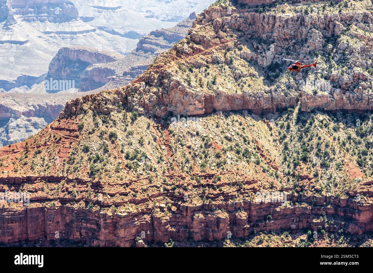 Picture of Aerial stratified rock formations hi-res stock photography and images ...