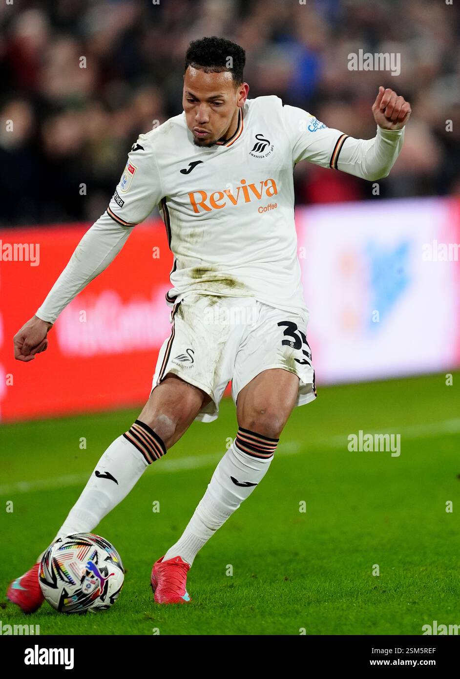 Swansea City's Ronald during the Sky Bet Championship match at the