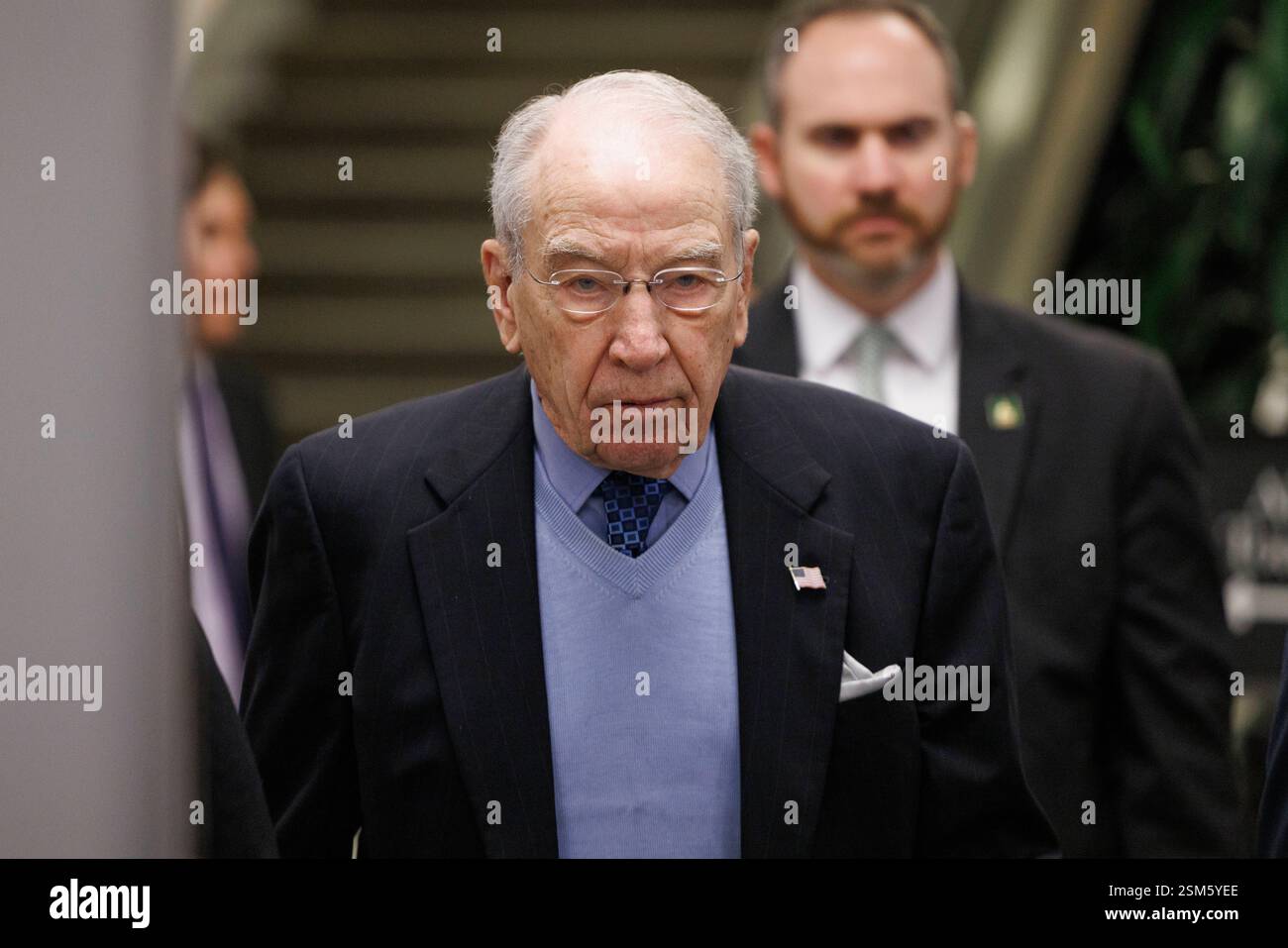 Washington, United States. 12th Feb, 2025. Senator Chuck Grassley (R-IA ...
