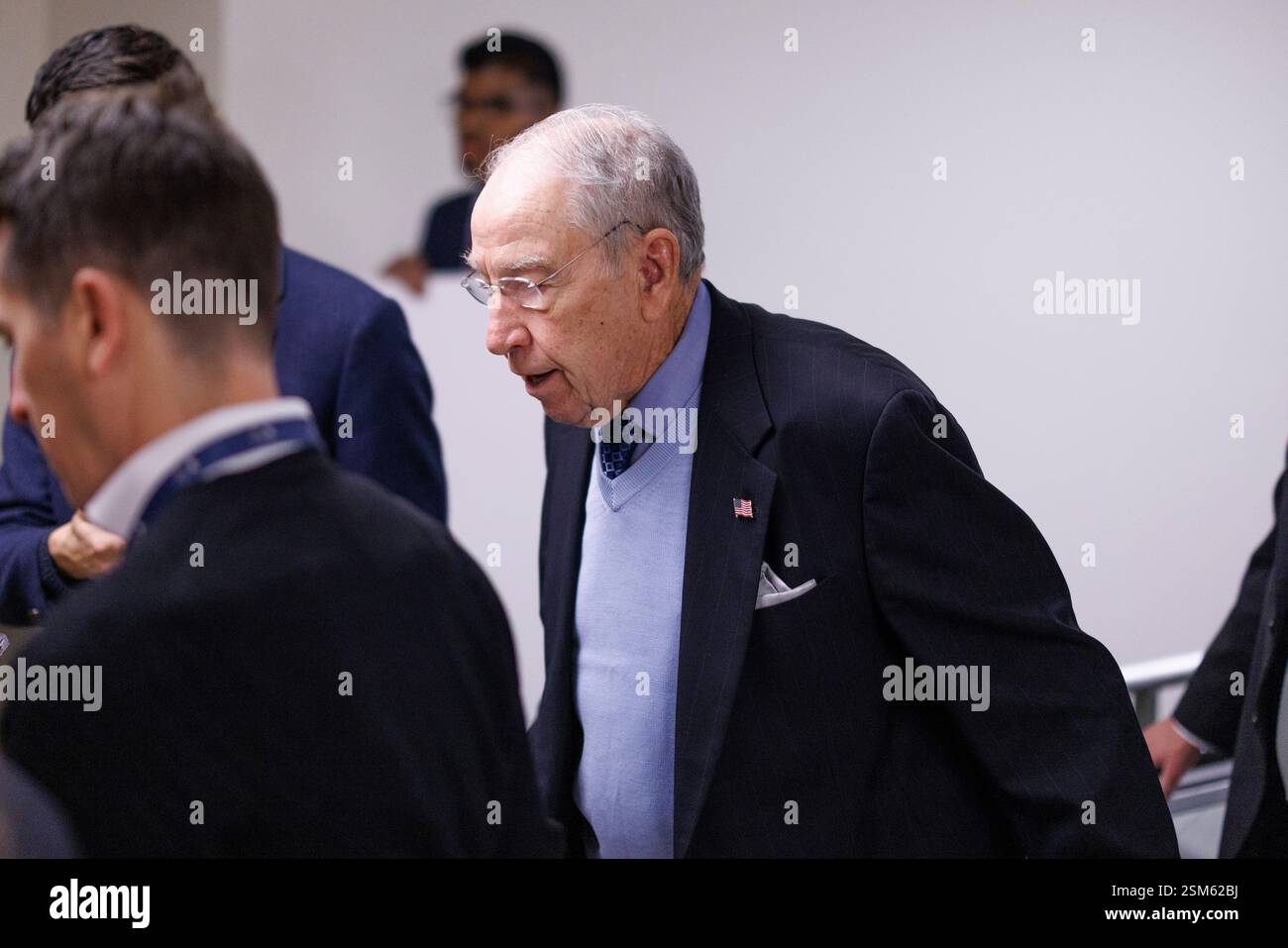Washington, United States. 12th Feb, 2025. Senator Chuck Grassley (R-IA ...