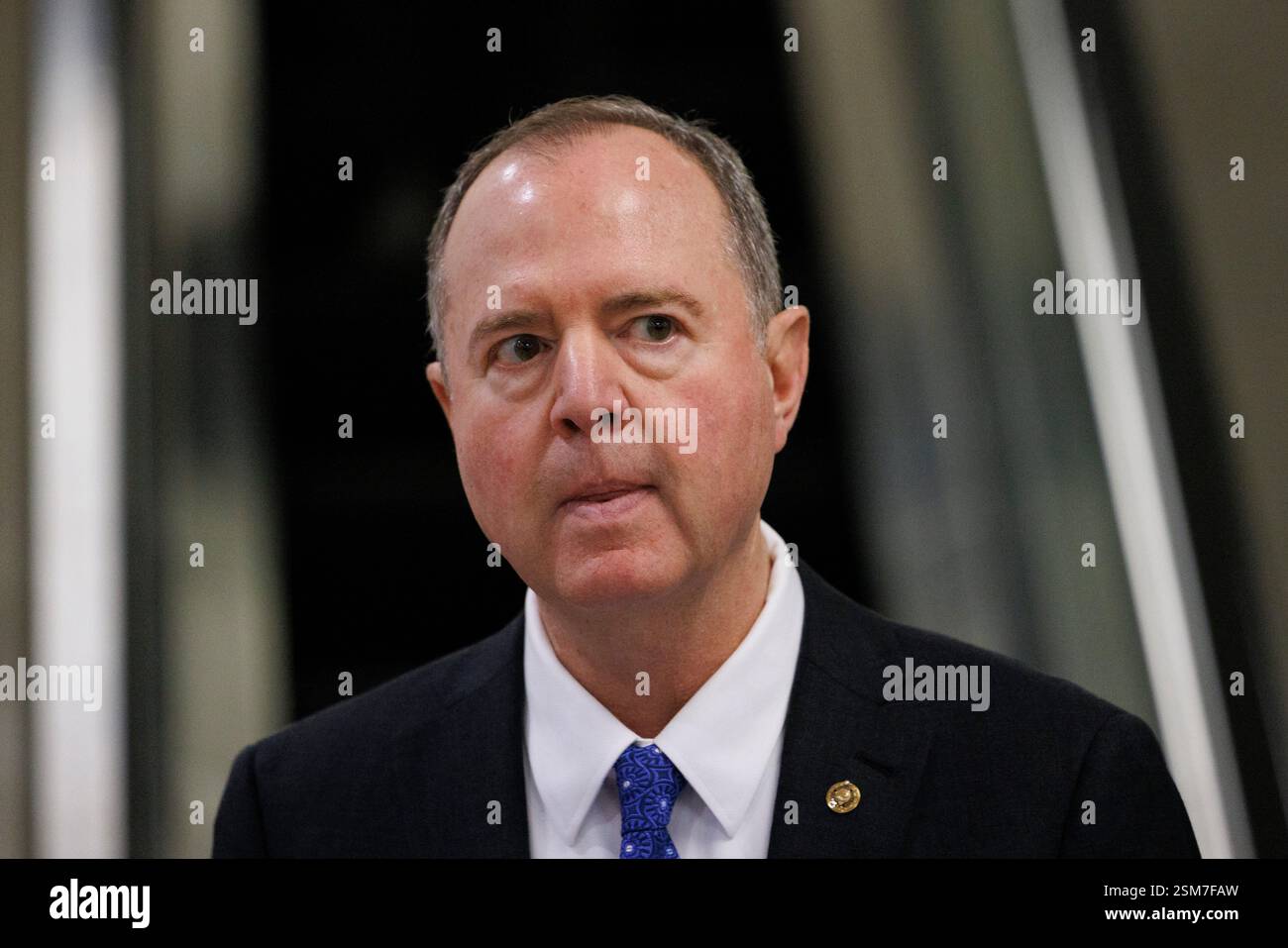 Washington, United States. 12th Feb, 2025. Senator Adam Schiff (D-CA ...