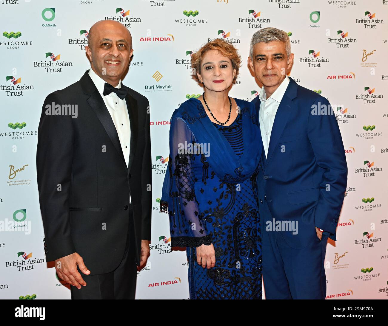 london-uk-12th-feb-2025-lord-jitesh-gadhia-sir-sadiq-khan-and