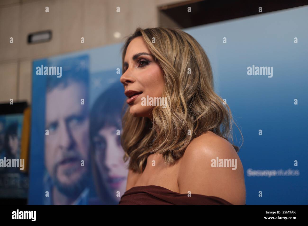 Madrid, Spain, 12th February, 2025 TV presenter Cristina Porta