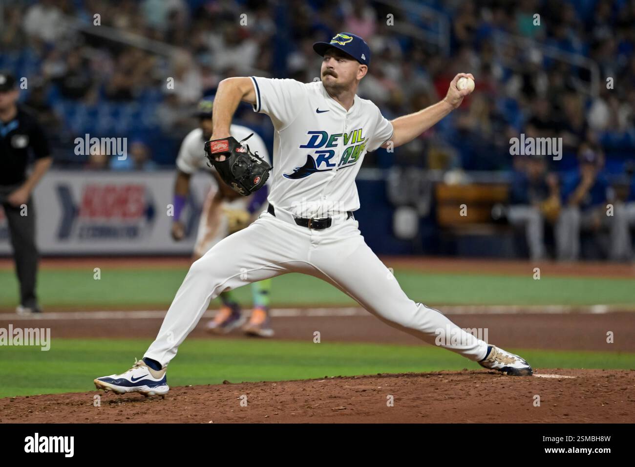 Tyler Alexander Rays FILE - Tampa Bay Rays starter Tyler Alexander pitches during a baseball ...