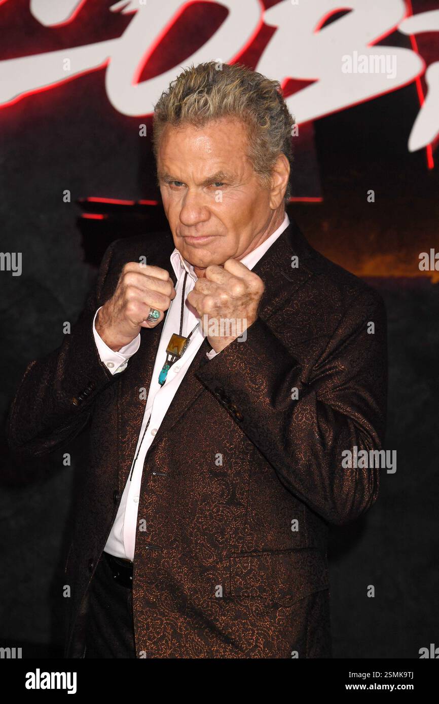 Hollywood, Ca. 12th Feb, 2025. Martin Kove at Netflix's Cobra Kai