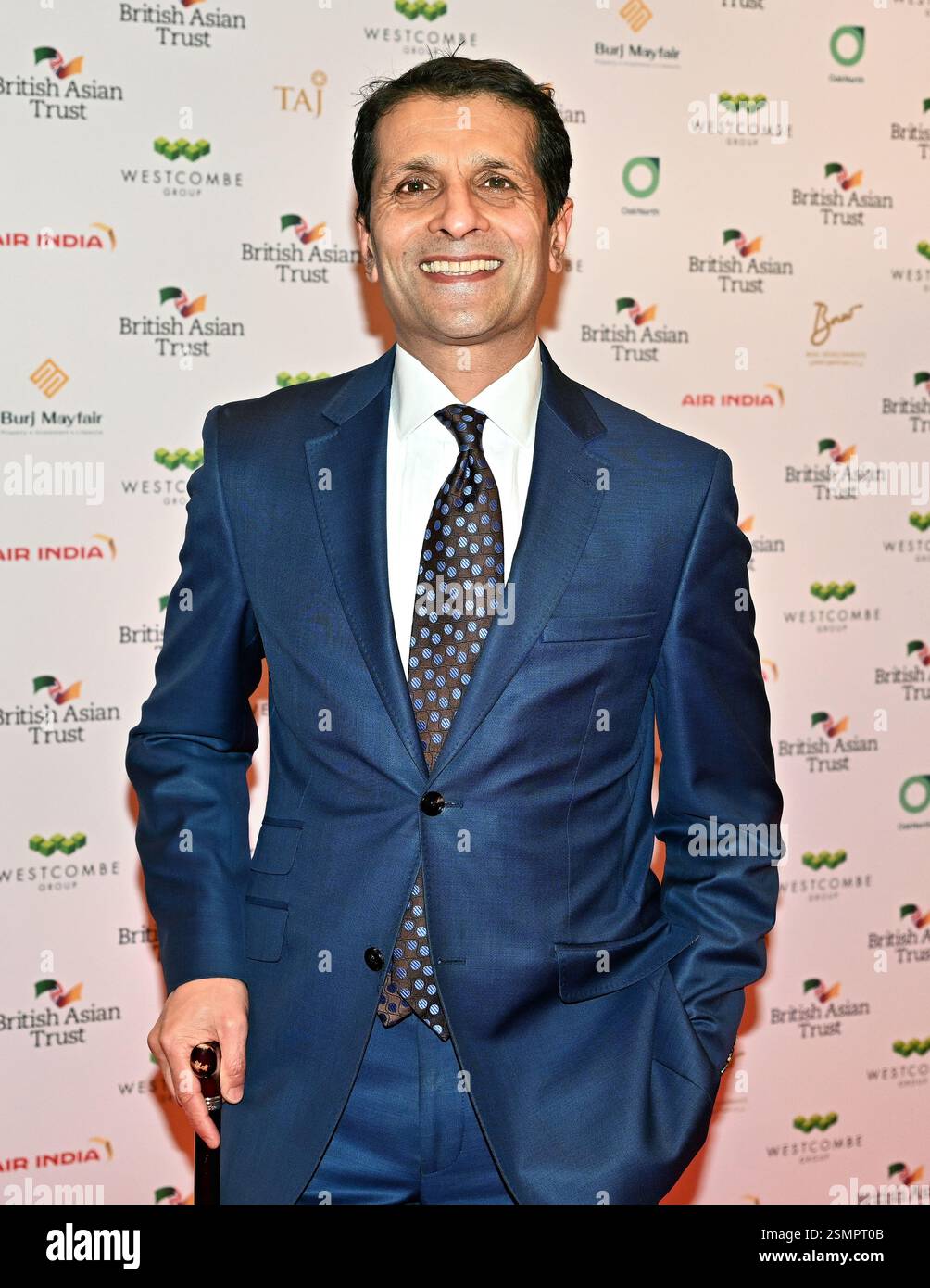 Asad Comp LONDON, UK. 12th Feb, 2025. Asad Ahmad at the British Asian Trust ...
