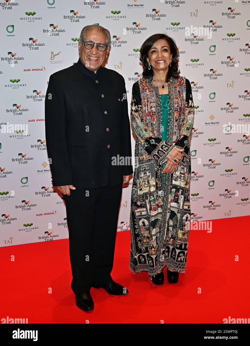 LONDON, UK. 12th Feb, 2025. Asif Rangoonwala CBE at the British Asian ...