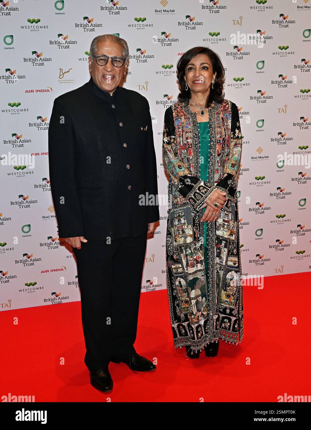 LONDON, UK. 12th Feb, 2025. Asif Rangoonwala CBE at the British Asian ...
