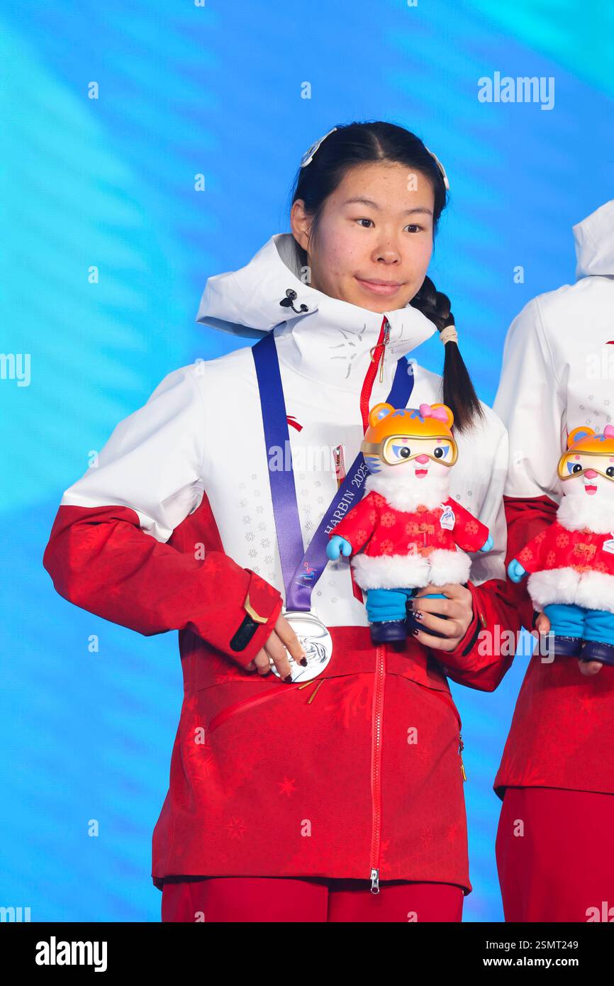 ZHANG Kexin (CHN), FEBRUARY 8, 2025 : Freestyle Skiing Women Halfpipe ...