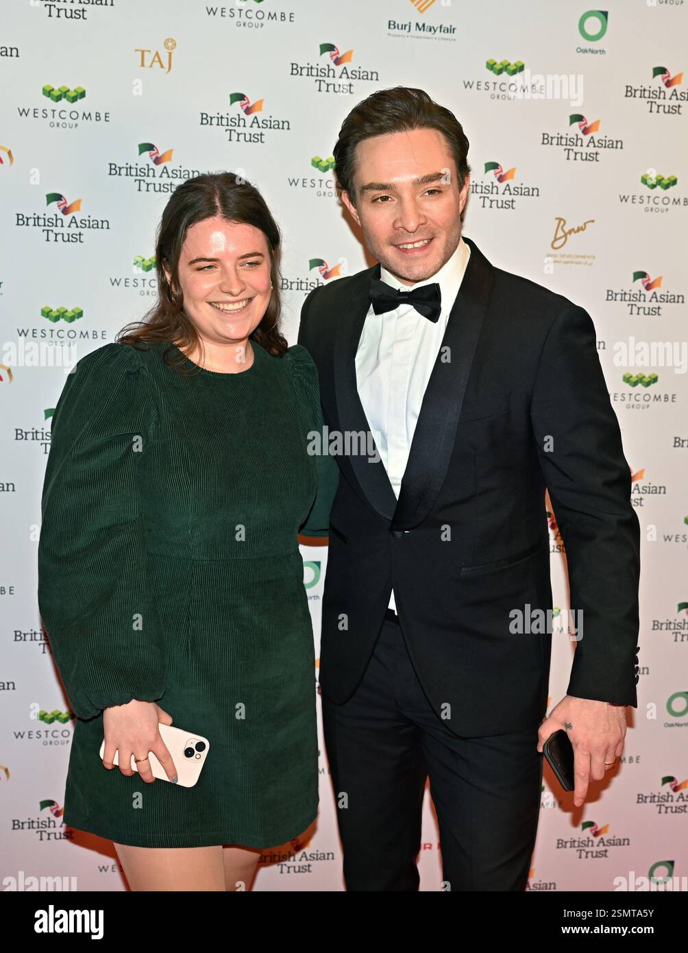 LONDON, UK. 12th Feb, 2025. Ed Westwick at the British Asian Trust Annual Gala Dinner, London, UK. (Photo by 李世惠/See Li/Picture Capital) Credit: See Li/Picture Capital/Alamy Live News Stock Photo