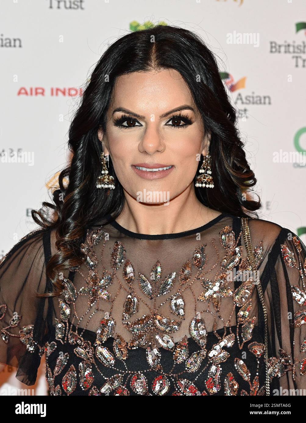 LONDON, UK. 12th Feb, 2025. Neev Spencer at the British Asian Trust Annual Gala Dinner, London, UK. (Photo by 李世惠/See Li/Picture Capital) Credit: See Li/Picture Capital/Alamy Live News Stock Photo