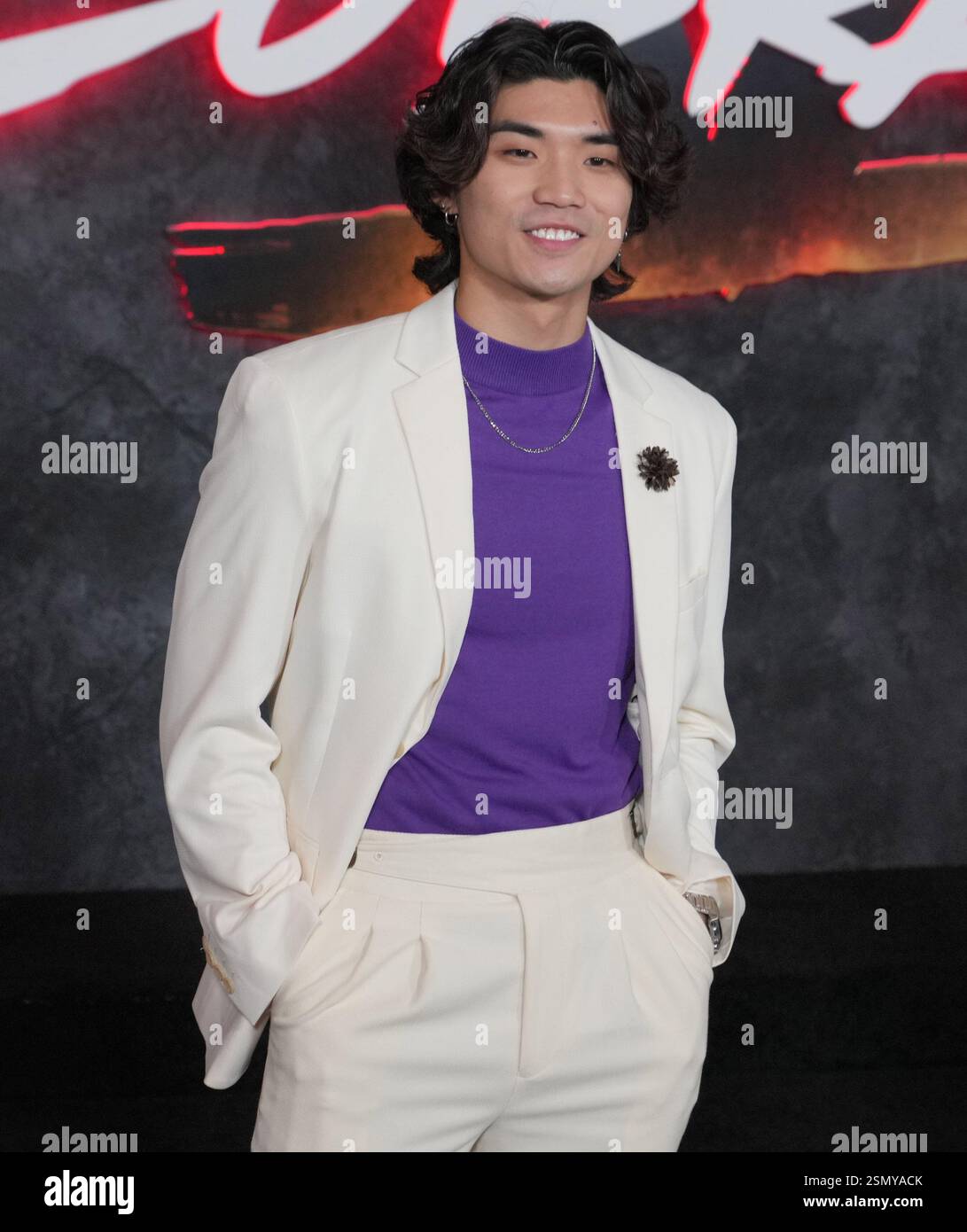 Brandon H. Lee arrives at Netflix's COBRA KAI Series Finale World ...