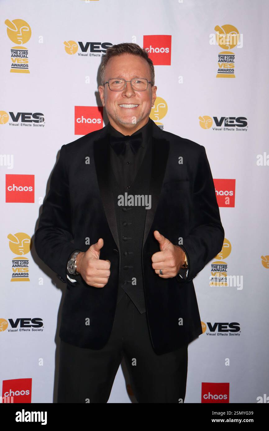 02/11/2025 The 23rd Annual VES Awards Arrival held at The Beverly ...