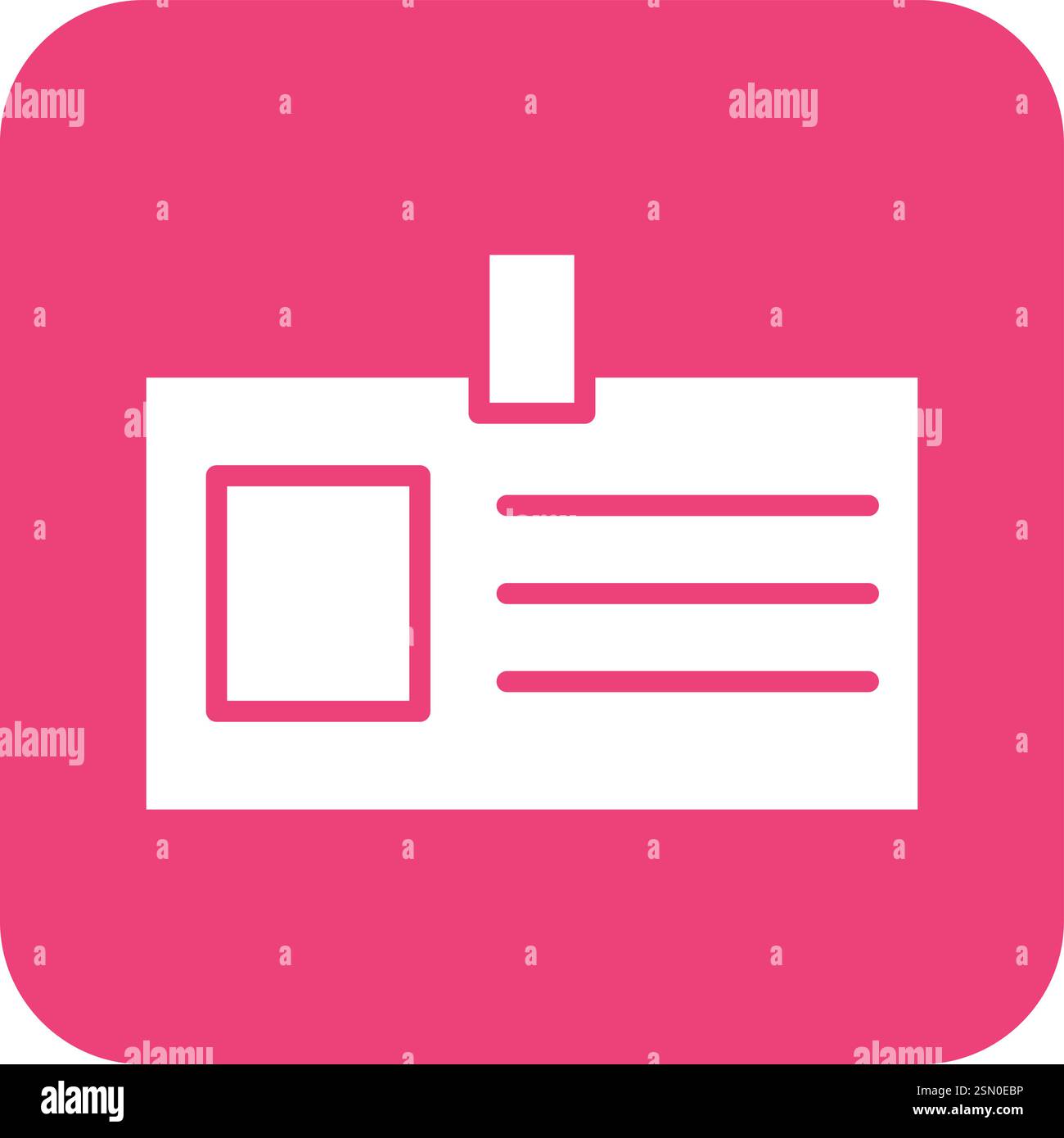 Student Card Vector Icon Design Illustration Stock Vector